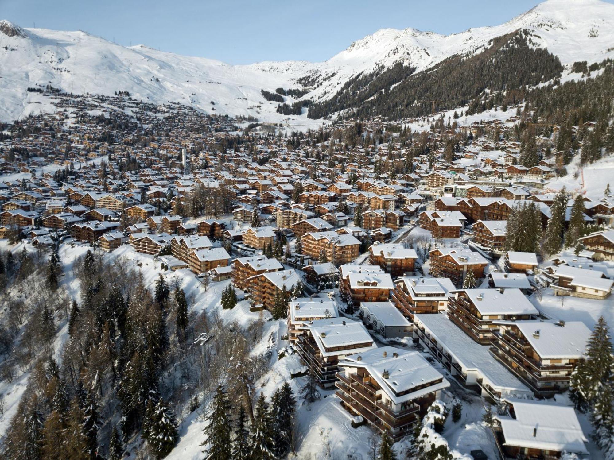 The Lodge Verbier Bagian luar foto