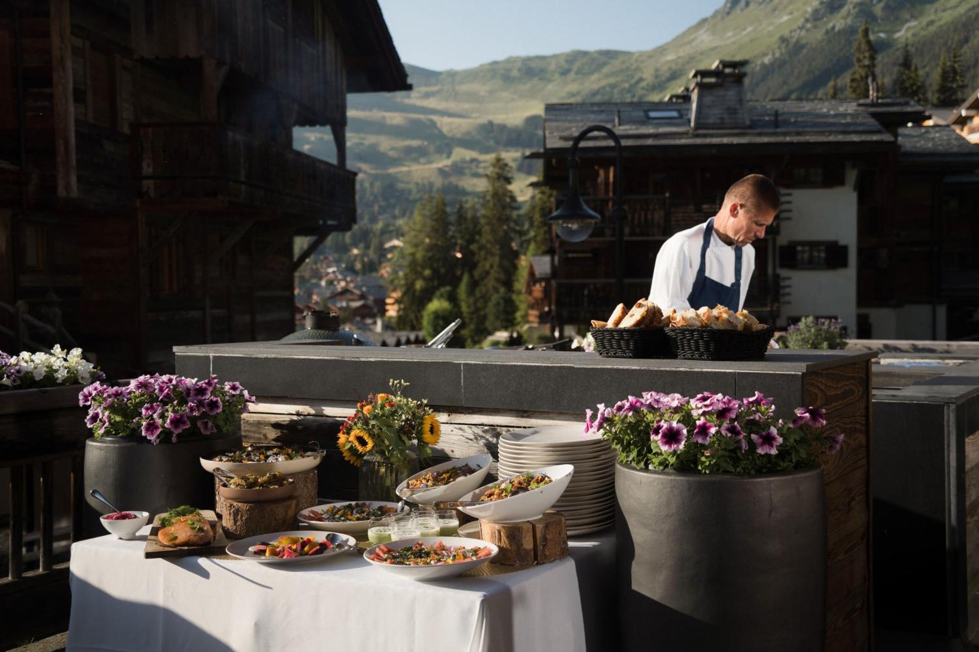 The Lodge Verbier Bagian luar foto