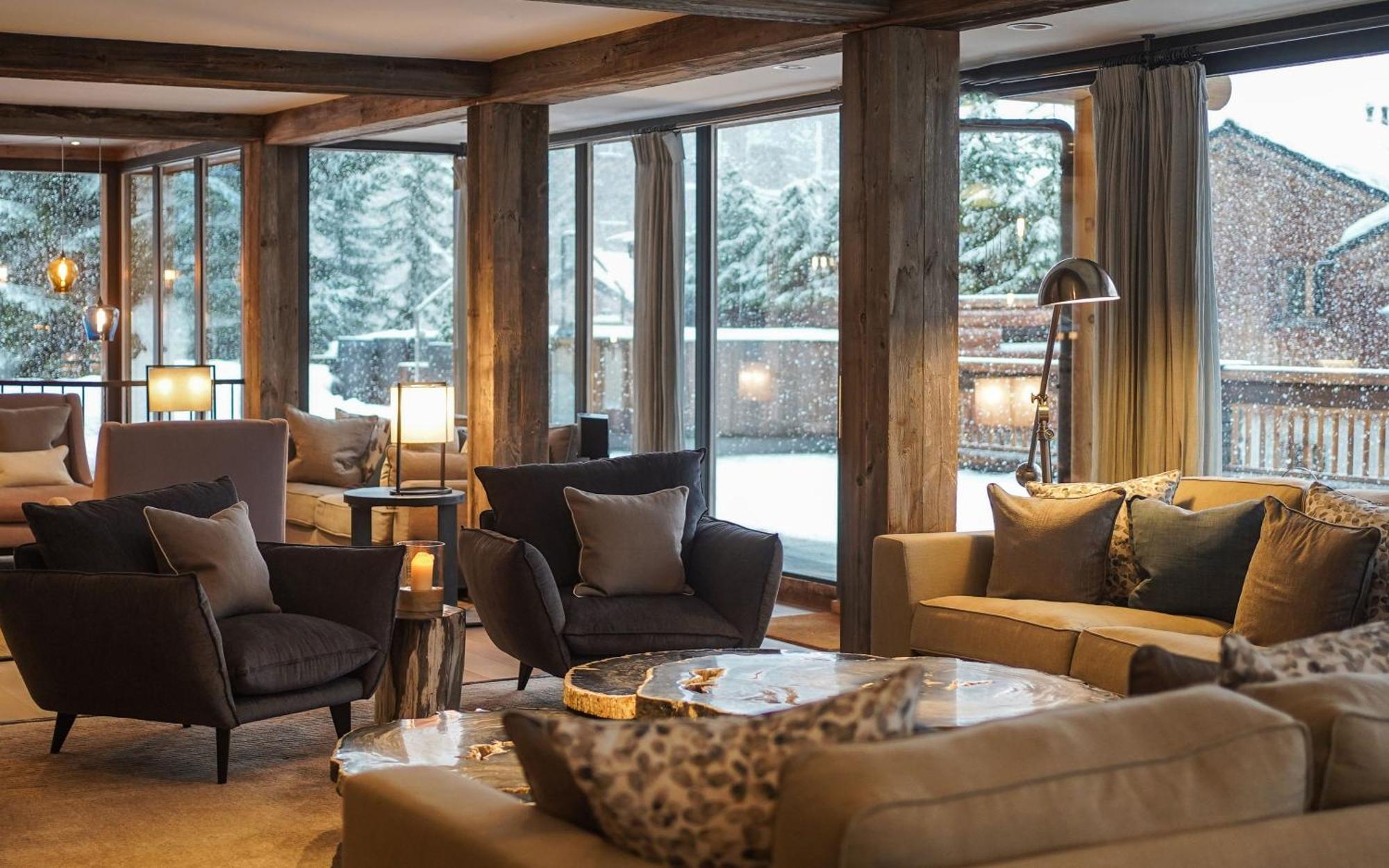 The Lodge Verbier Bagian luar foto